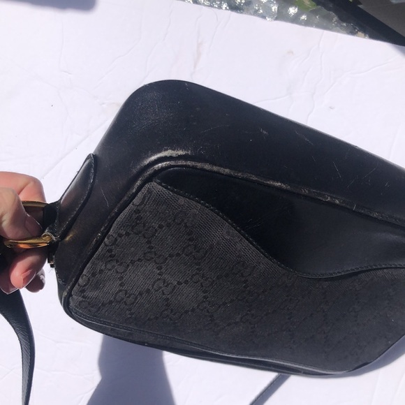 Gucci monogram vintage 1980’s black - Picture 8 of 12